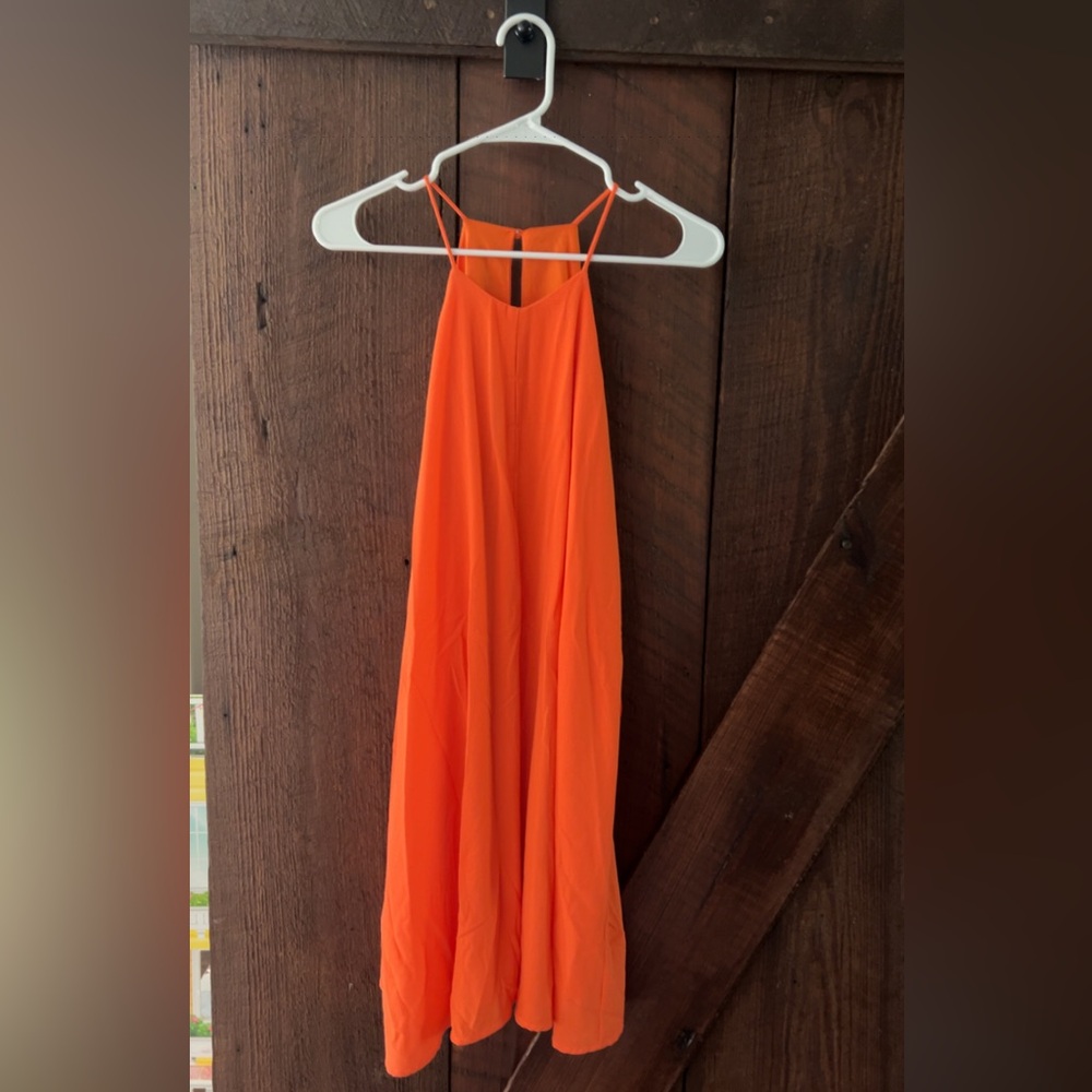 Vibrant Orange Dress